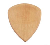 Púa de guitarra de madera en forma de corazón pulida a mano de sándalo rojo para práctica de tocar bajo acústico (madera de olivo)