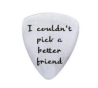 Púa de guitarra de regalo de cumpleaños para mejor amigo, regalo de Navidad, para mujeres y hombres
