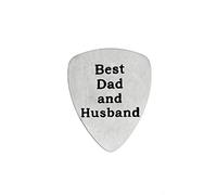 Púa de guitarra para el mejor papá y marido, regalo para el músico para marido, guitarra, jugador, best dad and husband