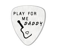 Púa de guitarra para padres, regalos inspiradores para papá, colgantes, día del padre, jugar para mí, papá