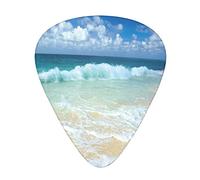 Púa de guitarra Serene Coastal Advanced 12 piezas Tres grosores para bajo, guitarra eléctrica, funda para guitarra acústica