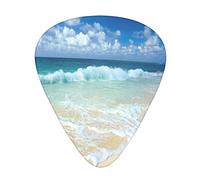 Púa de guitarra Serene Coastal Advanced 12 piezas Tres grosores para bajo, guitarra eléctrica, funda para guitarra acústica