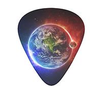 Púa de guitarra Space Planet Earth Advanced 12 piezas Tres grosores para bajo, guitarra eléctrica, funda para guitarra acústica