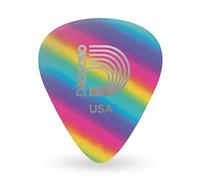 Púas D'Addario Celuloide Arcoíris Light, Paquete 100