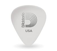 Púas D'Addario Celuloide Blanco Light, Paquete 25