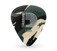 Púas D'Addario Celuloide Camuflaje Light, Paquete 100