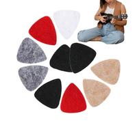 Púas De Fieltro De Guitarra | Accesorio Multifuncional - Mediadores De Guitarra De Fieltro Para Principiantes Profesionales Aficionados a la Música Concierto Estudio