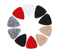 Púas de fieltro para guitarra, accesorio multifuncional, púas de fieltro, para principiantes y profesionales, conciertos, festivales de música, estudio, reuniones, fiestas, escenarios
