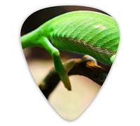 Púas de guitarra 3D Chameleon 12 piezas Púas de ukelele que incluyen 0,46 mm 0,71 mm 0,96 mm