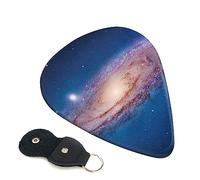 Púas de guitarra 6 uds. Púas de guitarra con estampado de planetas para bajo eléctrico guitarras acústicas ukelele
