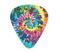 Púas de guitarra acústica de oso bailando de Acción de Gracias - Púa de guitarra premium para bajo y guitarra eléctrica