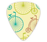 Púas de guitarra Animal Acrobatic Troupe Bicicleta profesional 12 piezas Púas de ukelele que incluyen 0,46 mm 0,71 mm 0,96 mm