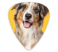 Púas de guitarra Australian Shepherd Dog Premium Picks Sampler Unique Guitar Gift (12 unidades)