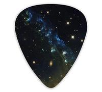 Púas de guitarra Beautiful Starry Sky Púas de ukelele de 12 piezas que incluyen 0,46 mm 0,71 mm 0,96 mm