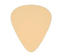 Púas de guitarra beige rosa en tamaños finos, medianos y gruesos, juego de 12 piezas, adecuadas para guitarra eléctrica y varios instrumentos