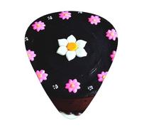Púas de guitarra Black Chocolate Cake en tres grosores diferentes, adecuadas para guitarras eléctricas y guitarristas de banda