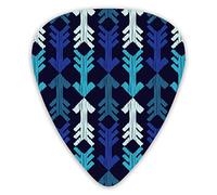 Púas de guitarra Blue Arrow 12 piezas de púas de ukelele que incluyen 0,46 mm 0,71 mm 0,96 mm