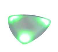 Púas de guitarra brillantes, púas de guitarra iluminadas, púas de guitarra brillantes vibrantes, púas de guitarra que brillan en la oscuridad, música para los amantes del ukelele y bajo eléctrico
