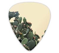 Púas de guitarra Cactus in The Desert, 12 piezas, púas de ukelele que incluyen 0,46 mm 0,71 mm 0,96 mm
