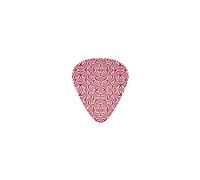 Púas de guitarra Christmas Peppermint Candy Scales Púas de bajo premium para guitarra eléctrica y bajo con tres tamaños (paquete de 12)