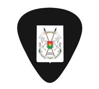 Púas de guitarra con emblema nacional de Burkina Faso, paquete de 12
