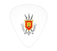 Púas de guitarra con emblema nacional de Burundi, paquete de 12