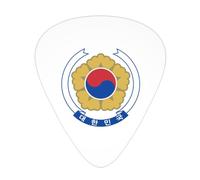 Púas de guitarra con emblema nacional de Corea, paquete de 12 para bajo