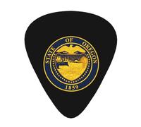 Púas de guitarra con emblema nacional de Oregón, paquete de 12