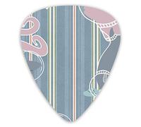 Púas de guitarra con patrón de vida marina, 12 piezas, púas de ukelele que incluyen 0,46 mm 0,71 mm 0,96 mm