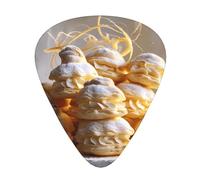 Púas de guitarra Cream Puffs en tres grosores diferentes, adecuadas para guitarras eléctricas y guitarristas de banda