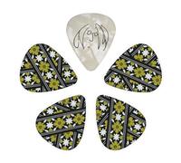 Púas de guitarra D'Addario Beatles - Púas de guitarra Rooftop de John Lennon - Paquete de 10, calibre medio, 0,70 mm