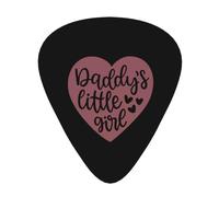 Púas de guitarra Daddy's Little Girl para bajo, paquete de 12