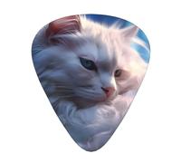 Púas de guitarra de alto octanaje para gatos en tres grosores diferentes, adecuadas para guitarras eléctricas y guitarristas de banda