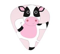 Púas de guitarra de becerro de dibujos animados, púas de celuloide de alta calidad para mejorar la jugabilidad y el tono.