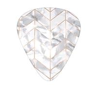 Púas de guitarra de fondo con diseño de mármol de oro rosa, clásicas, triangulares, bajos, acústicas y eléctricas, para guitarristas, 12 piezas