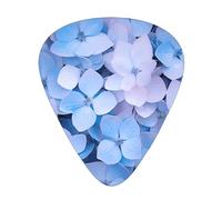 Púas de guitarra de hortensia en tres grosores diferentes, adecuadas para guitarras eléctricas y guitarristas de banda