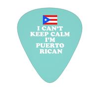 Púas de guitarra de la banda sonora de "I Can't Keep Calm I'm Puerto Rican", púas para bajo y guitarra (12 unidades).