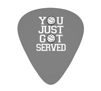 Púas de guitarra de la banda sonora de voleibol "You Just Got Served", púas para bajo y guitarra (12 unidades)