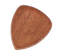 Púas de guitarra de madera ligeras con forma de corazón innovadoras para actuaciones en vivo, palisandro