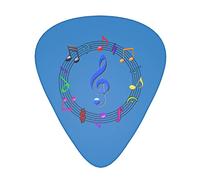 Púas de guitarra de música pentatónica, clásicas, triangulares, bajos, acústicas y eléctricas, para guitarristas, 12 piezas