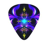 Púas de guitarra de plan central, finas, medianas, pesadas, 12 piezas, adecuadas para guitarra, bajo, guitarra eléctrica, ukelele, púas de guitarra resistentes al desgaste,
