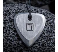 Púas de guitarra de titanio, accesorios de guitarra imprescindibles para los amantes de la música, púa de metal completa para bajo, ukelele y más, impresionantes regalos de guitarra, viene con una
