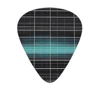 Púas de guitarra Dimensional Line Space en tamaños finos, medianos y gruesos, juego de 12 piezas, adecuadas para guitarra eléctrica y varios instrumentos