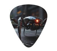 Púas de guitarra duraderas Spider Futur: tres grosores finos, medianos y gruesos disponibles, adecuadas para guitarra, bajo, guitarra eléctrica y ukelele