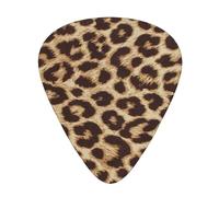Púas de guitarra eléctrica con estampado de leopardo para bajo de alta calidad, púas de guitarra para una experiencia musical sin igual