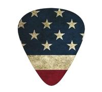 Púas de guitarra eléctrica de bajo con bandera americana, púas de guitarra para una experiencia musical sin igual