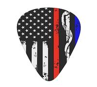 Púas de guitarra eléctrica de bajo con bandera de Estados Unidos, para guitarra eléctrica, para una experiencia musical sin igual