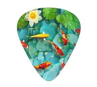 Púas de guitarra eléctrica japonesas Pretty Red Carp Fish Premium, púas de guitarra para una experiencia musical inigualable