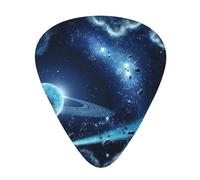Púas de guitarra eléctrica Moon Stars And Planets Premium para bajo, púas de guitarra para una experiencia musical sin igual