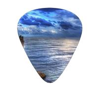 Púas de guitarra eléctrica Pelican Birds Blue Sea Sky Premium, para bajo, púas de guitarra para una experiencia musical sin igual